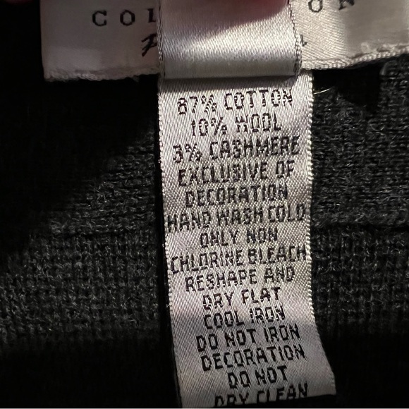 Talbots dark grey cardigan size S - Picture 7 of 7